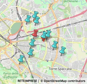 Mappa Viale Agosta, 00171 Roma RM, Italia (1.6)