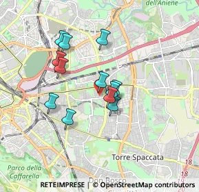 Mappa Viale Agosta, 00171 Roma RM, Italia (1.46667)