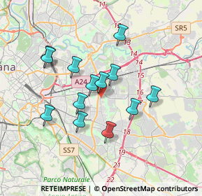 Mappa Via Ugento, 00171 Roma RM, Italia (3.23769)