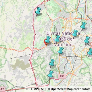 Mappa Via Giovanni Vittorio Englen, 00165 Roma RM, Italia (5.32)