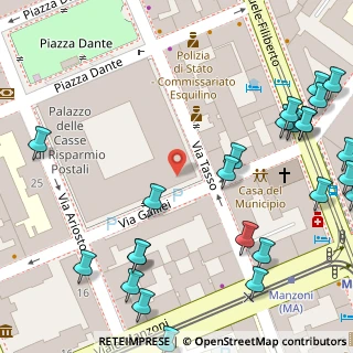 Mappa Via Galilei, 00185 Roma RM, Italia (0.088)