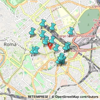 Mappa Via Galilei, 00187 Roma RM, Italia (0.723)