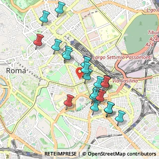 Mappa Via Galilei, 00187 Roma RM, Italia (0.9565)