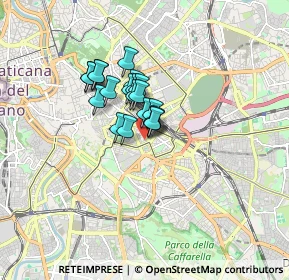 Mappa Via Galilei, 00185 Roma RM, Italia (1.094)