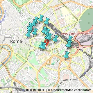 Mappa Via Carlo Botta, 00184 Roma RM, Italia (0.817)