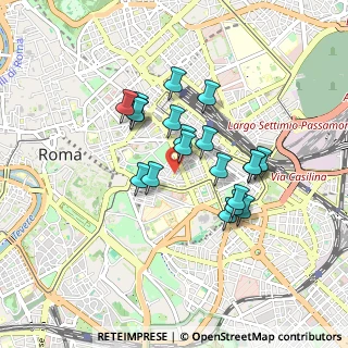 Mappa Via Carlo Botta, 00184 Roma RM, Italia (0.753)