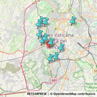 Mappa Via Leone Dehon, 00165 Roma RM, Italia (2.94273)