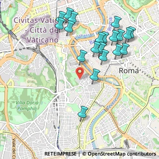 Mappa Via Garibaldi, 00165 Roma RM, Italia (1.217)
