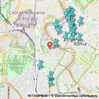 Mappa Via Garibaldi, 00165 Roma RM, Italia (1.284)
