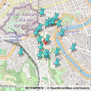 Mappa Via Urbano VIII, 00165 Roma RM, Italia (0.4385)