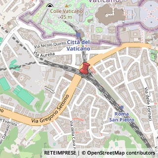 Mappa Via di Monte del Gallo, 4, 00165 Roma, Roma (Lazio)