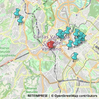 Mappa Via Gregorio VII ang, 00165 Roma RM, Italia (2.27769)