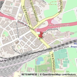 Mappa Via di Portonaccio, 186, 00159 Roma, Roma (Lazio)