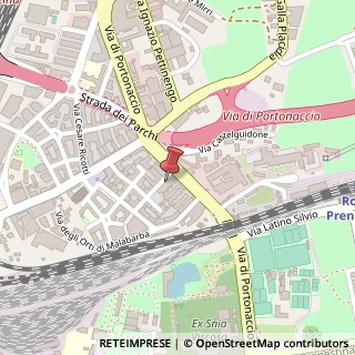 Mappa Via Baldassarre Orero, 64, 00159 Roma, Roma (Lazio)
