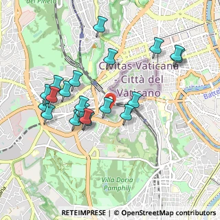 Mappa Via di S. Maria Mediatrice, 00165 Roma RM, Italia (1.011)
