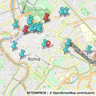Mappa Via Milano, 00184 Roma RM, Italia (1.2235)