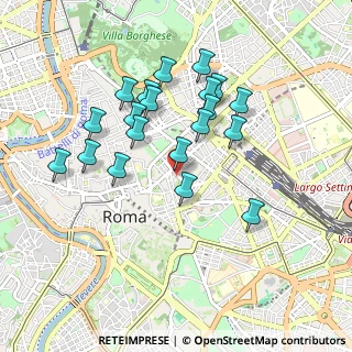 Mappa Via Milano, 00184 Roma RM, Italia (0.897)