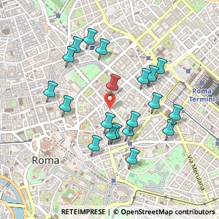 Mappa Via Milano, 00184 Roma RM, Italia (0.493)