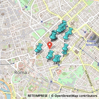 Mappa Via Milano, 00184 Roma RM, Italia (0.337)