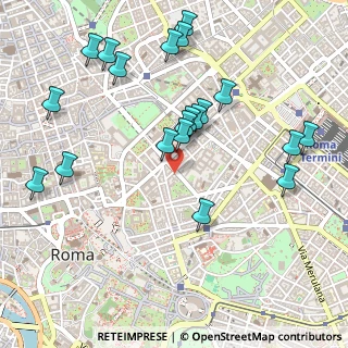 Mappa Via Milano, 00184 Roma RM, Italia (0.59)