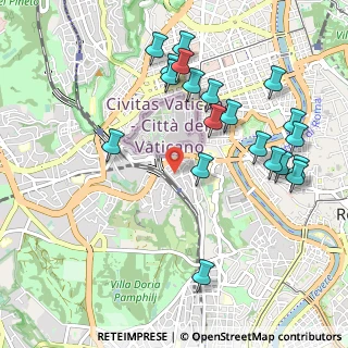 Mappa Via Paolo II, 00165 Roma RM, Italia (1.19)
