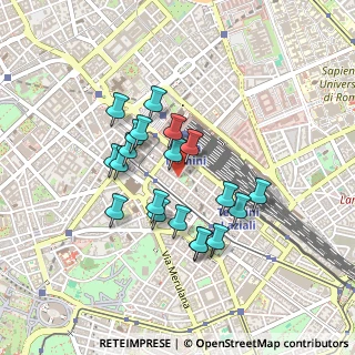 Mappa Piazza Manfredo Fanti, 00185 Roma RM, Italia (0.3915)