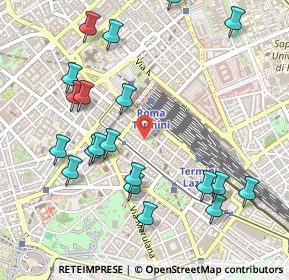 Mappa Piazza Manfredo Fanti, 00185 Roma RM, Italia (0.609)