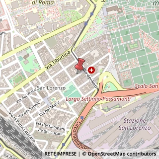 Mappa Via dei Sabelli, 159, 00185 Roma, Roma (Lazio)
