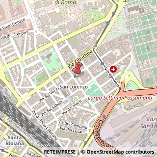 Mappa Via dei Sardi, 35, 00185 Roma, Roma (Lazio)