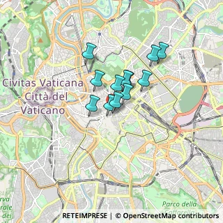 Mappa Via Ventiquattro Maggio, 00184 Roma RM, Italia (1.16833)