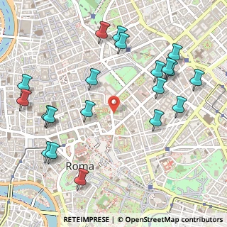 Mappa Via Ventiquattro Maggio, 00184 Roma RM, Italia (0.662)