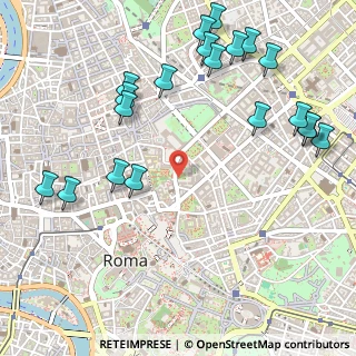 Mappa Via Ventiquattro Maggio, 00184 Roma RM, Italia (0.7015)