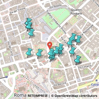 Mappa Via Ventiquattro Maggio, 00184 Roma RM, Italia (0.2415)