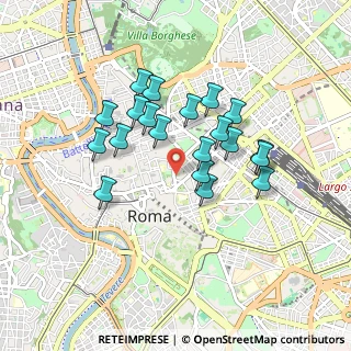 Mappa Via Ventiquattro Maggio, 00184 Roma RM, Italia (0.798)