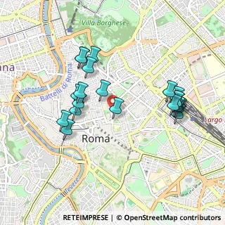 Mappa Via Ventiquattro Maggio, 00184 Roma RM, Italia (0.984)