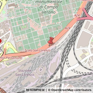 Mappa Circonvallazione Tiburtina, 110, 00185 Roma, Roma (Lazio)