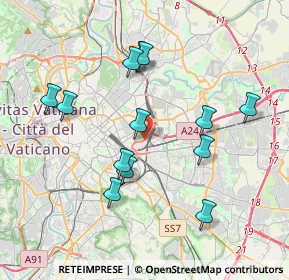 Mappa Tangenziale Est, 00185 Roma RM, Italia (3.92154)