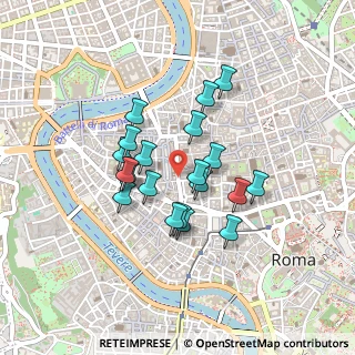 Mappa Corso Rinascimento, 00186 Roma RM, Italia (0.3655)