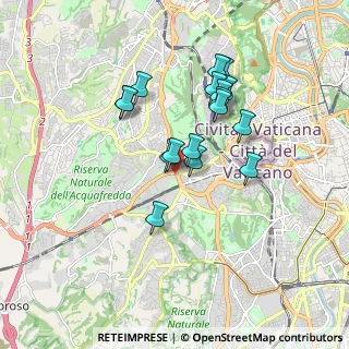 Mappa Circonvallazione Aurelia, 00165 Roma RM, Italia (1.58471)