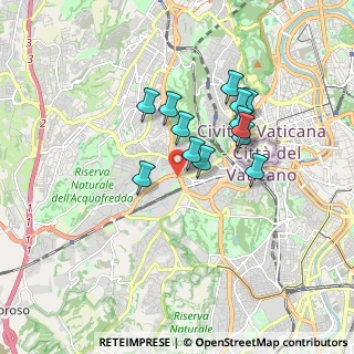 Mappa Circonvallazione Aurelia, 00165 Roma RM, Italia (1.47)