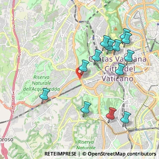 Mappa Circonvallazione Aurelia, 00165 Roma RM, Italia (2.36385)