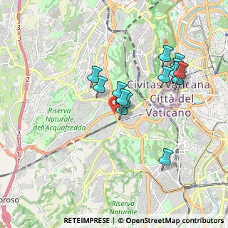 Mappa Circonvallazione Aurelia, 00165 Roma RM, Italia (1.77357)