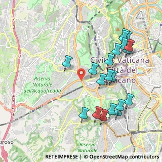 Mappa Circonvallazione Aurelia, 00165 Roma RM, Italia (2.313)