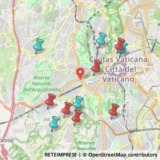 Mappa Circonvallazione Aurelia, 00165 Roma RM, Italia (2.41273)
