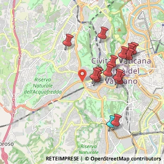 Mappa Circonvallazione Aurelia, 00165 Roma RM, Italia (2.02267)