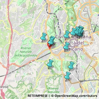 Mappa Circonvallazione Aurelia, 00165 Roma RM, Italia (2.04235)