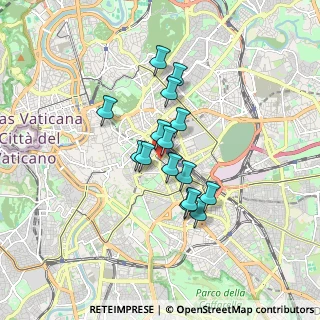 Mappa Via Carlo Farini, 00185 Roma RM, Italia (1.324)