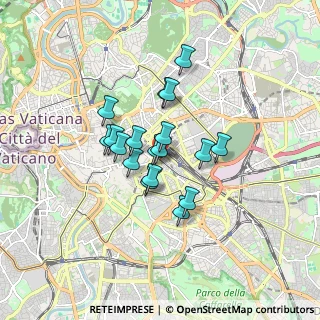 Mappa Via Carlo Farini, 00185 Roma RM, Italia (1.26778)