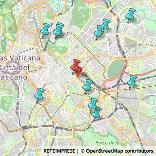 Mappa Via Carlo Farini, 00185 Roma RM, Italia (2.5175)
