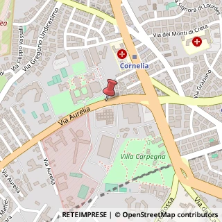 Mappa Via Aurelia,  495, 00165 Roma, Roma (Lazio)